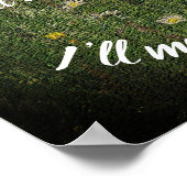 Ich treffe Sie dort Rumi Inspiration Zitat Poster (Ecke)