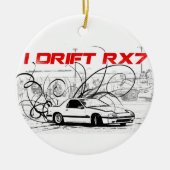 Ich treibe RX7 Keramik Ornament (Vorne)