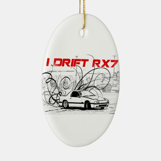 Ich treibe RX7 Keramik Ornament (Rechts)
