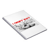 Ich treibe RX7 Notizblock (Rechte Seite)