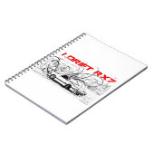 Ich treibe RX7 Notizblock (Linke Seite)