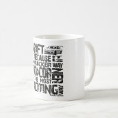 Ich treibe Tasse (VorderseiteRechts)