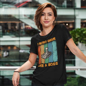 Ich trete ein Spiel wie ein Boss - Videospiel T-Shirt