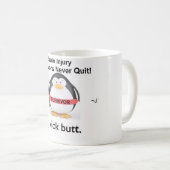 Ich trete Hintern! Kaffeetasse (VorderseiteRechts)