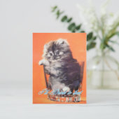 Ich trinke auf diese Postkarte (Stehend Vorderseite)
