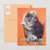 Ich trinke auf diese Postkarte (Vorne/Hinten)