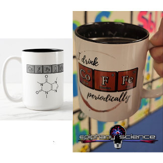 "Ich trinke CoFFe periodisch" 15 oz Tasse