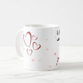 Ich trinke das mit großem Stolz und vorurteilender Kaffeetasse (Vorderseite Links)