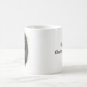 Ich trinke, deshalb ich Am. Kaffeetasse (Mittel)