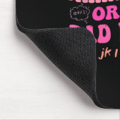 Ich trinke entweder Kaffee oder sage Schimpfwörter Mousepad (Ecke)