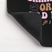 Ich trinke entweder Kaffee oder sage schlechte Wor Mousepad (Ecke)