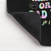 Ich Trinke Entweder Kaffee Oder Sage Schlechte Wör Mousepad (Ecke)