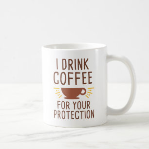 Ich trinke Kaffee Kaffeetasse