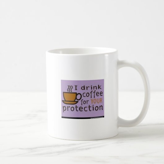 Ich trinke Kaffee-Tasse Kaffeetasse (Rechts)