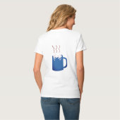 Ich trinke lieber einen schwarzen Zitat aus dem le T-Shirt (Rückseite Vollansicht)