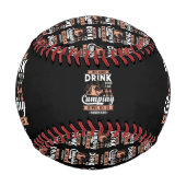 Ich trinke nicht immer, wenn ich Camping bin Baseball (Rückseite)