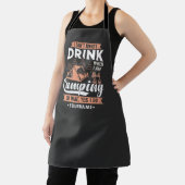 Ich trinke nicht immer, wenn ich Camping bin Schürze (InSitu)
