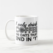 Ich trinke nur Kaffee Kaffeetasse (Links)