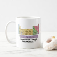 Ich trinke periodisch aus dieser Tasse