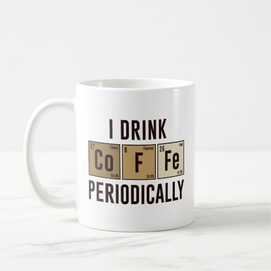 Ich trinke regelmäßig Kaffee Kaffeetasse (Links)