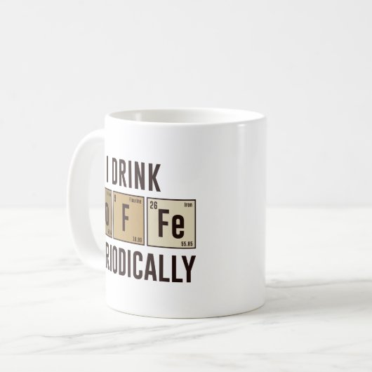 Ich trinke regelmäßig Kaffee Kaffeetasse (Vorderseite Links)