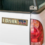 Ich trinke Tee - Tee-Party - Autoaufkleber (Auf Lkw)