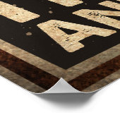 Ich trinke Tee und lese Bücher, und ich kenne Ding Poster (Ecke)