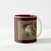 Ich trinke Tee! Zweifarbige Tasse (VorderseiteRechts)