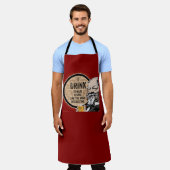 Ich trinke (um dich interessanter zu machen) schürze (Getragen)