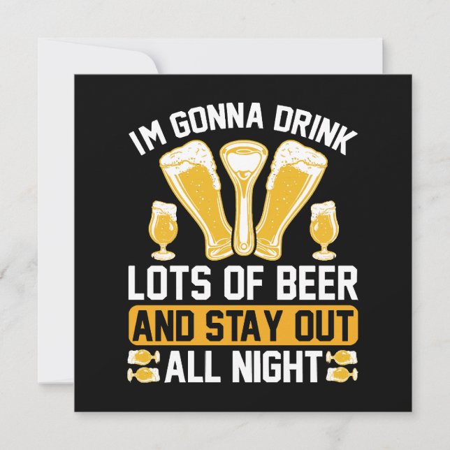 Ich trinke viel Bier (Vorderseite)