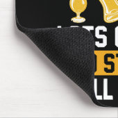 Ich trinke viel Bier Mousepad (Ecke)