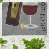 Ich trinke Wein ... Handtuch (Gefaltet)