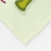 Ich trinke Wein-lustiges Zitat Fleecedecke (Ecke)