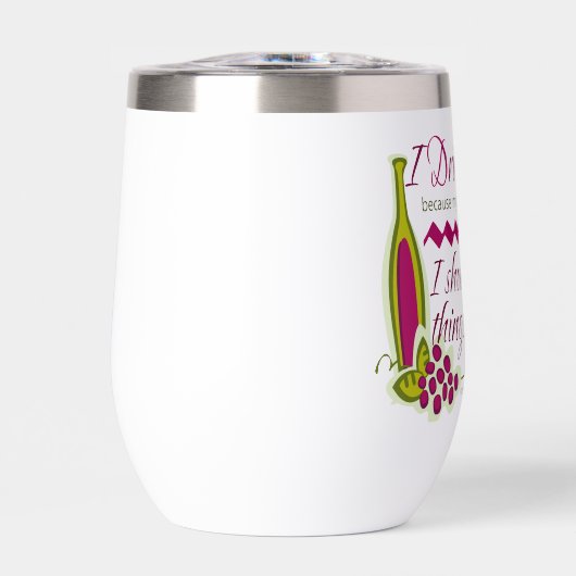 Ich trinke Wein-Zitat (Vorderseite)