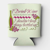 Ich trinke Wein-Zitat Dosenkühler