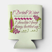 Ich trinke Wein-Zitat Dosenkühler