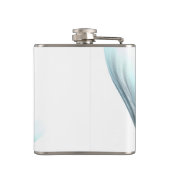 Ich trinke wie ein Fisch, weil ich eine Meerjungfr Flachmann (Rückseite)