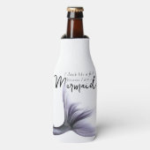 Ich trinke wie ein Fisch, weil ich eine Meerjungfr Flaschenkühler (Flaschenvorderseite)