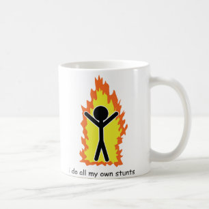 Ich tue alle meine eigenen Bremsungen Kaffeetasse