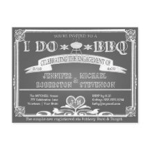 Ich tue | BBQ | Verlobung Monogramm