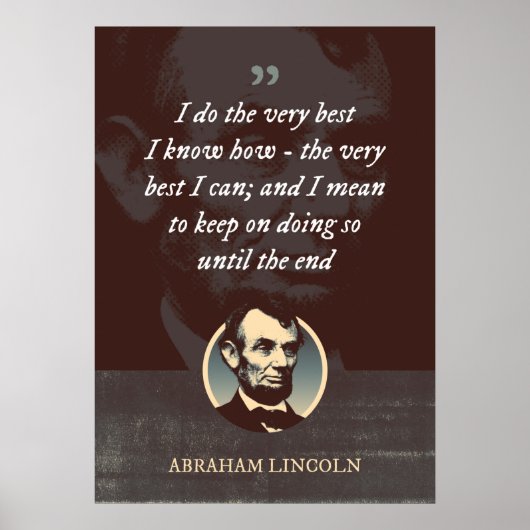 Ich tue das Beste, was ich weiß, Poster (Vorne)