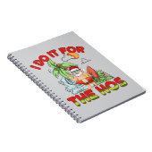 Ich tue es für das Ho | Weihnachten im Juli Notizblock (Rechte Seite)