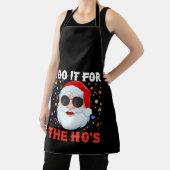 Ich tue es für das lustige, unangemessene Weihnach Schürze (InSitu)