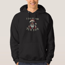 Ich tue es für das lustige, unpassende Weihnachten Hoodie