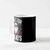 Ich tue es für das sonnige, unpassende Weihnachten Kaffeetasse (Vorderseite Links)