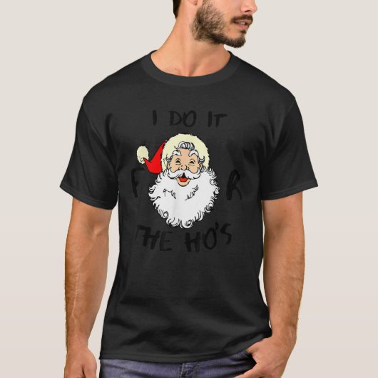 Ich tue es für das sonnige, unpassende Weihnachten T-Shirt (Vorderseite)
