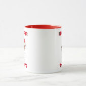 Ich tue es für den afroamerikanischen Weihnachtsma Tasse (Zentrum)