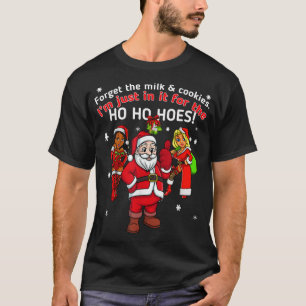 Ich tue es für den Santa Funny unpassenden Chr T-Shirt