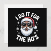 Ich tue es für Weihnachten Afrikaner (Vorne/Hinten)