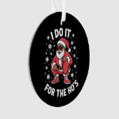 Ich tue es für Weihnachten in Afrika Ornament (Vorderseite)